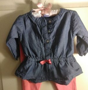 Carter's 2 piece outfit